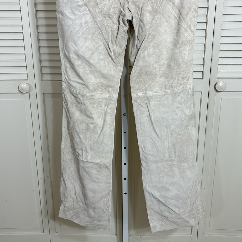 NWT Vintage Banana Republic Suede Bootcut Pants Size 10 - Picture 8 of 11